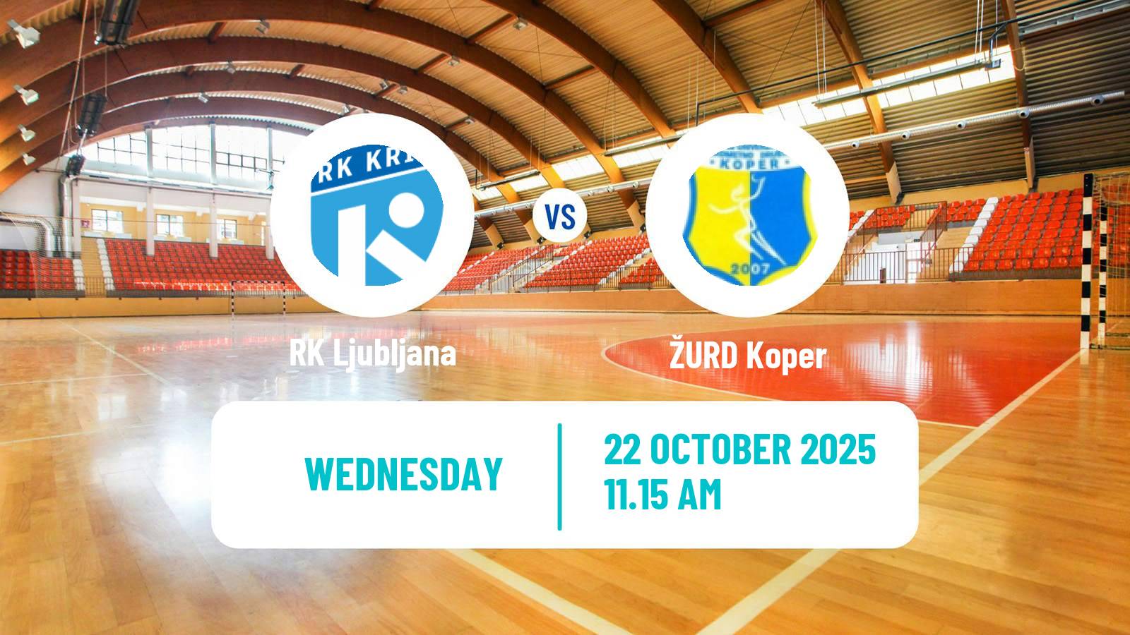 Handball Slovenian 1 A DRL Women Ljubljana - Koper