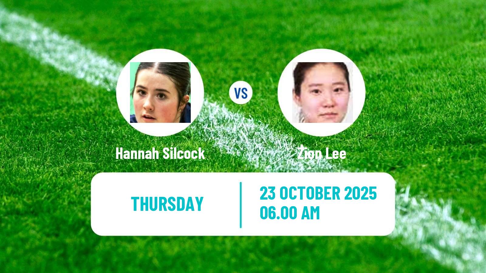 Table tennis Wtt Star Contender London Women Hannah Silcock - Zion Lee
