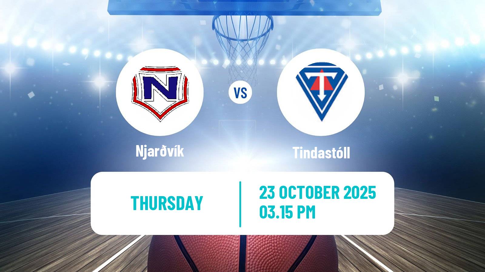 Basketball Icelandic Premier League Basketball Njarðvík - Tindastóll