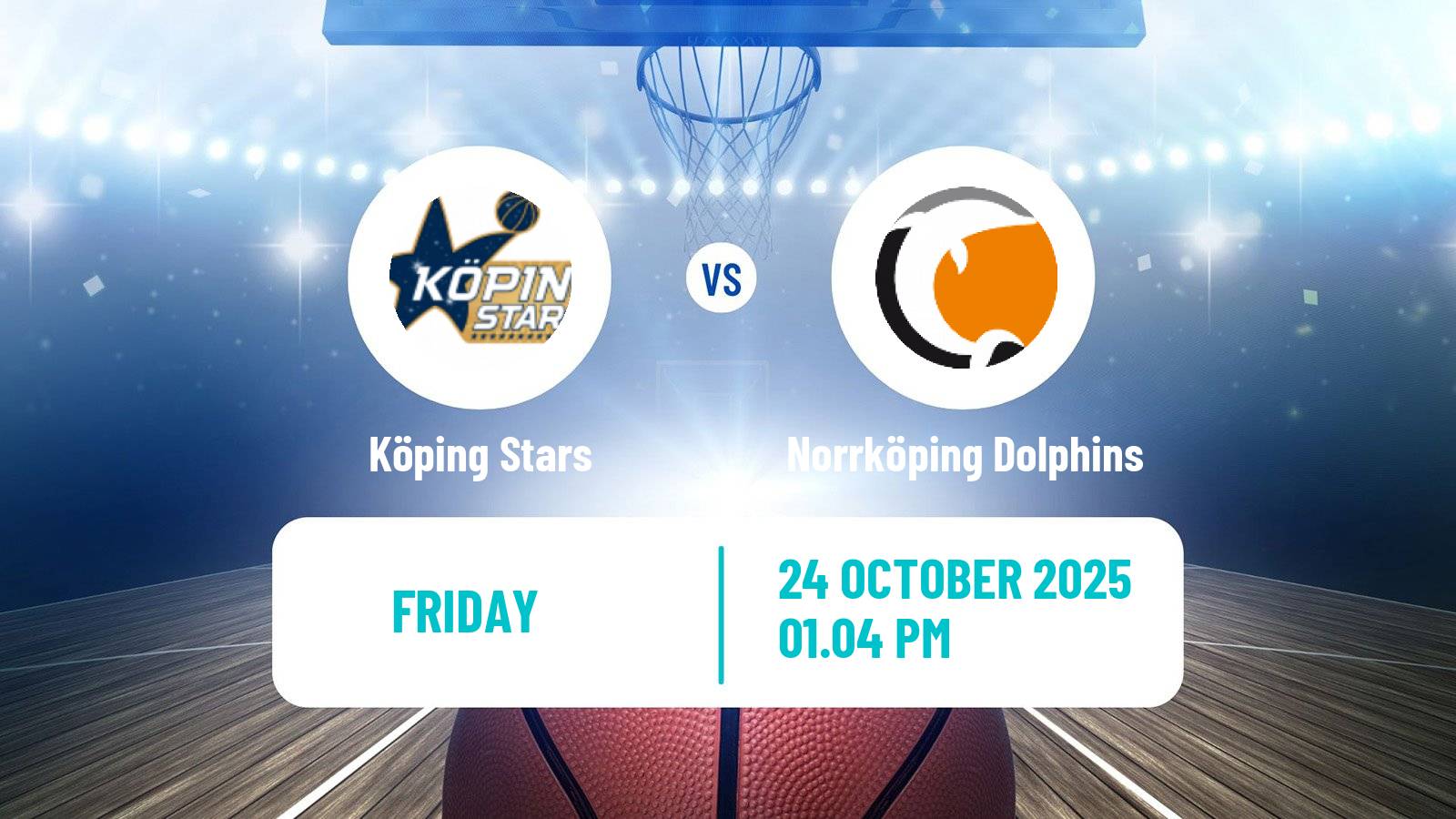 Basketball Swedish Basketligan Köping Stars - Norrköping Dolphins