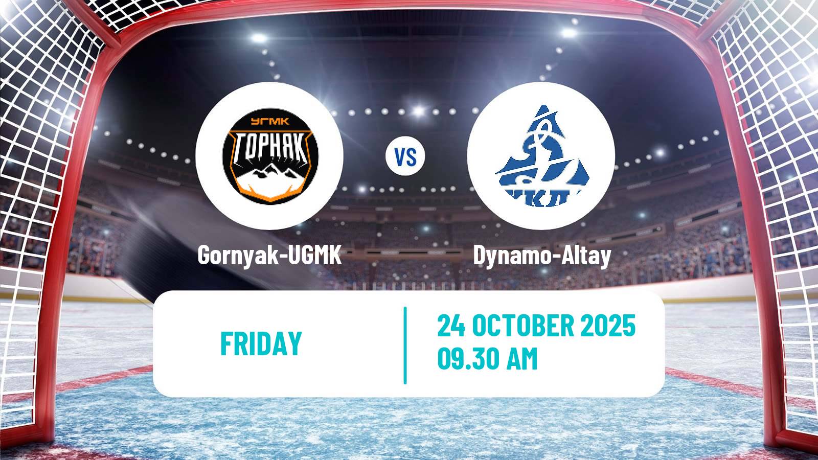 Hockey VHL Gornyak-UGMK - Dynamo-Altay