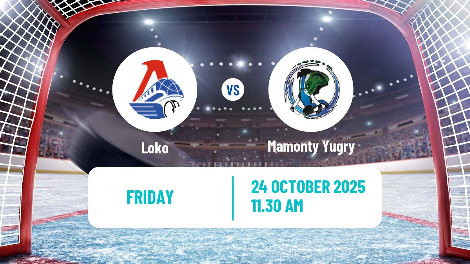 Hockey MHL Loko - Mamonty Yugry
