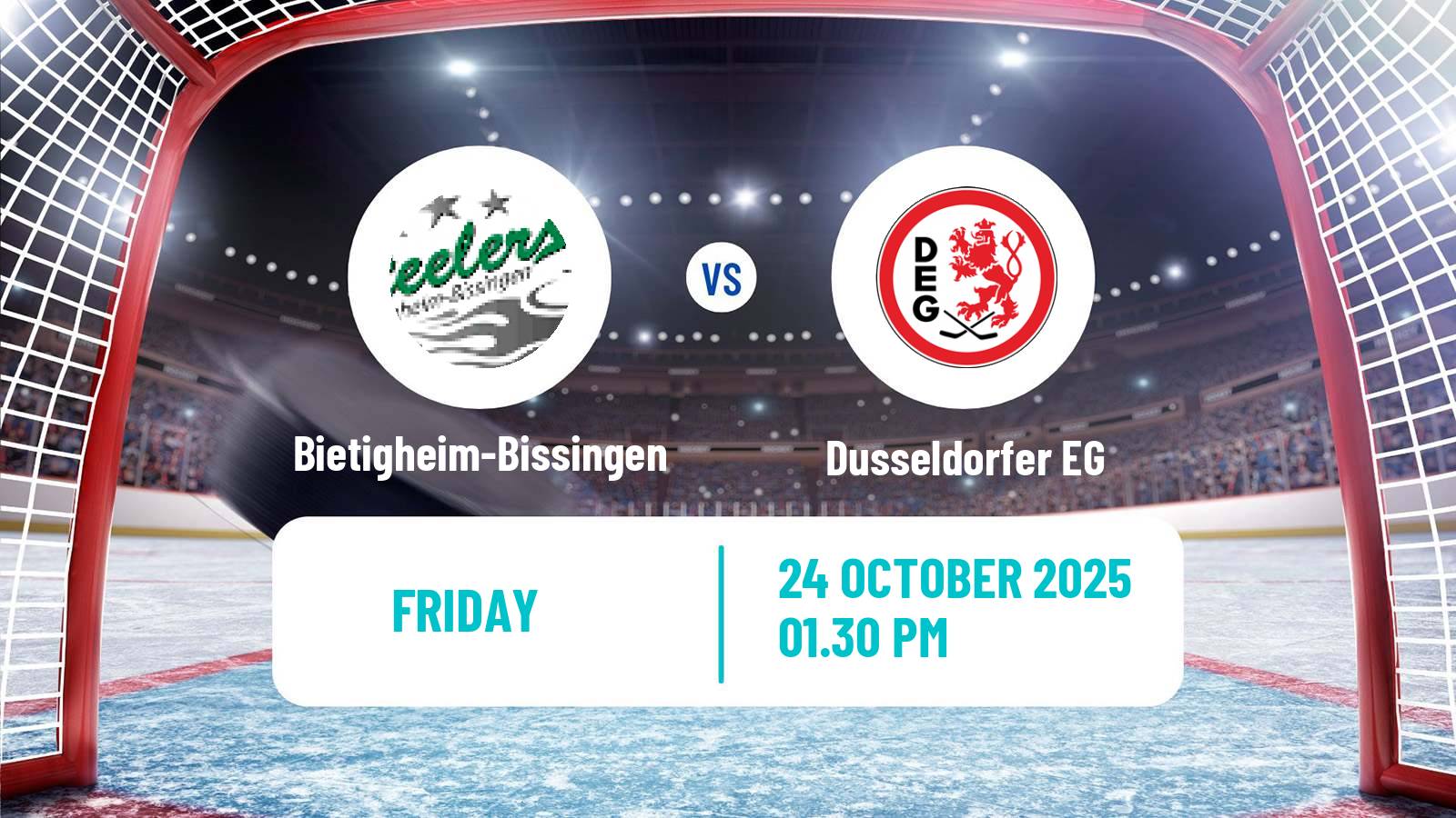 Hockey German DEL2 Bietigheim-Bissingen - Dusseldorfer EG