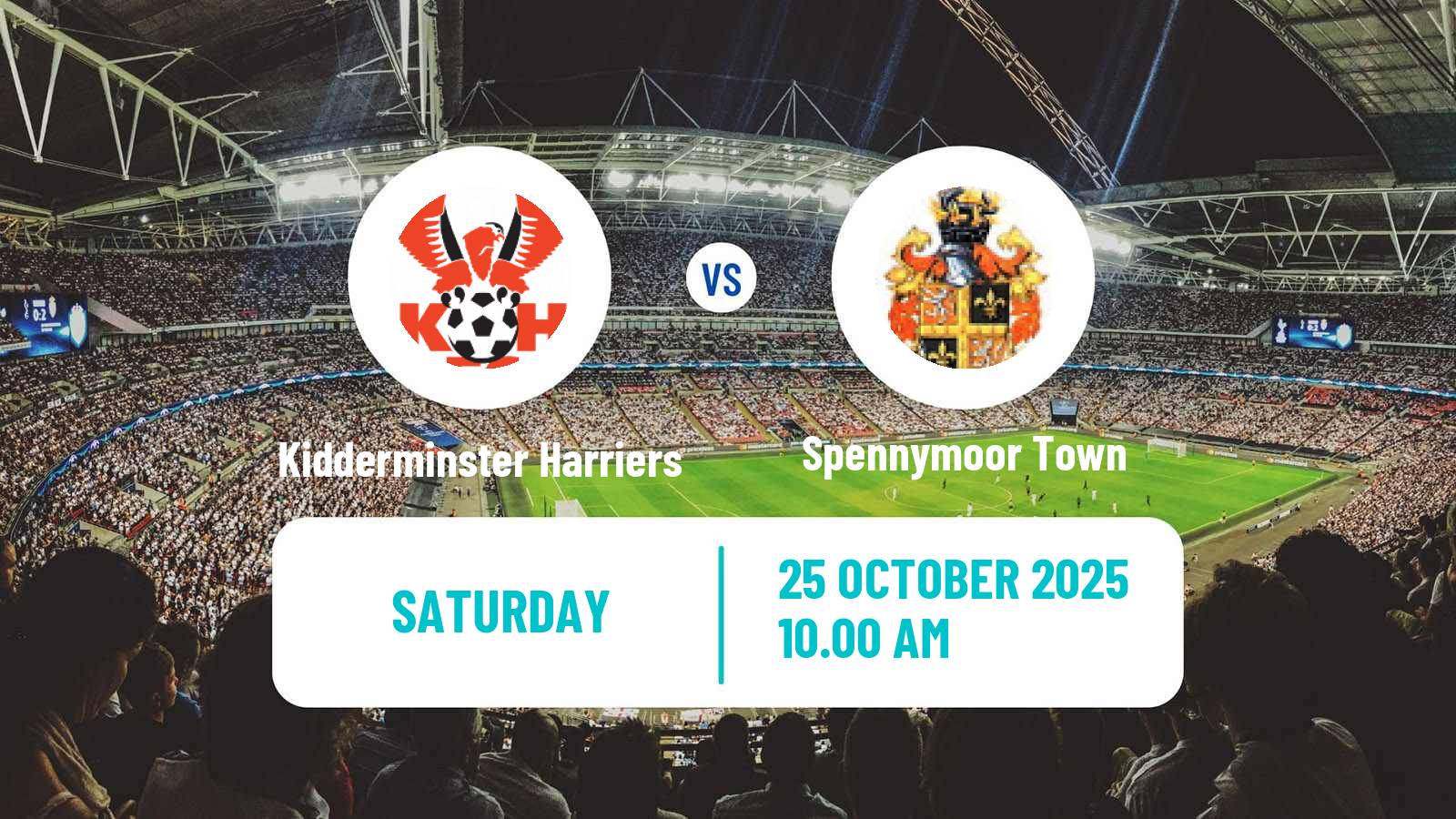 Football English National League North Kidderminster Harriers - Spennymoor Town