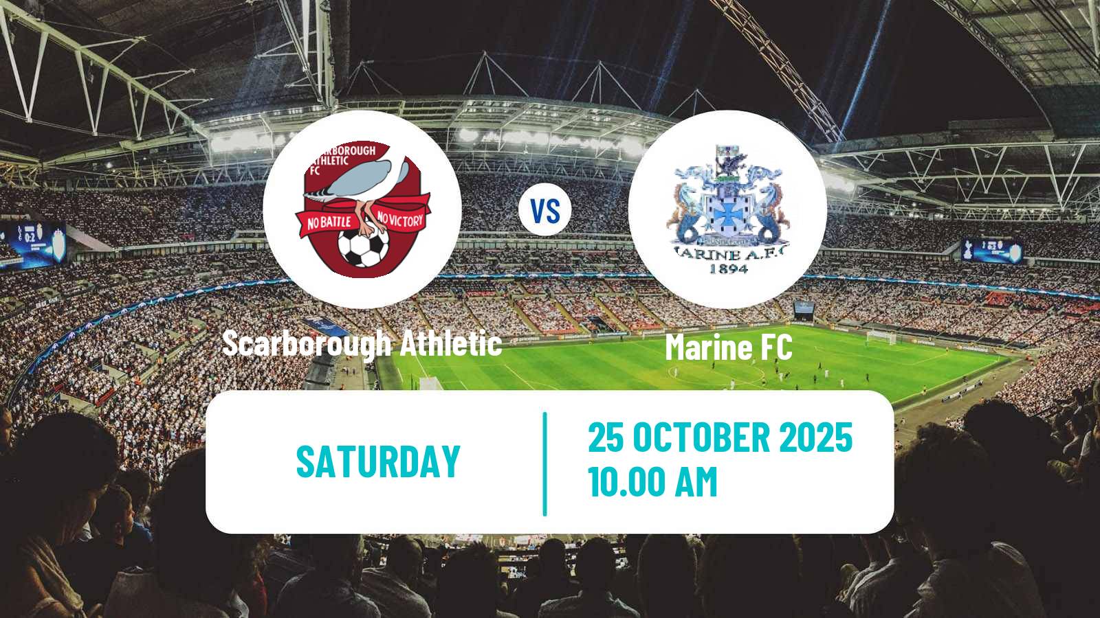 Football English National League North Scarborough Athletic - Marine