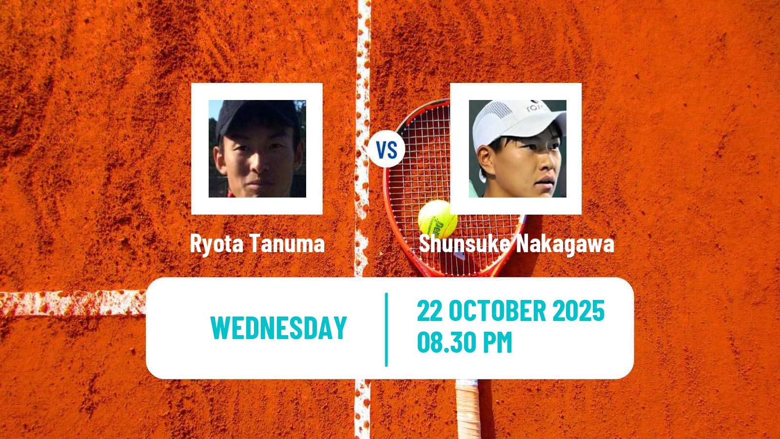 Tennis ITF M15 Tanagura Men Ryota Tanuma - Shunsuke Nakagawa