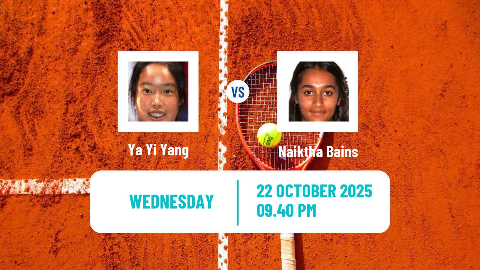 Tennis ITF W35 Brisbane Women Ya Yi Yang - Naiktha Bains