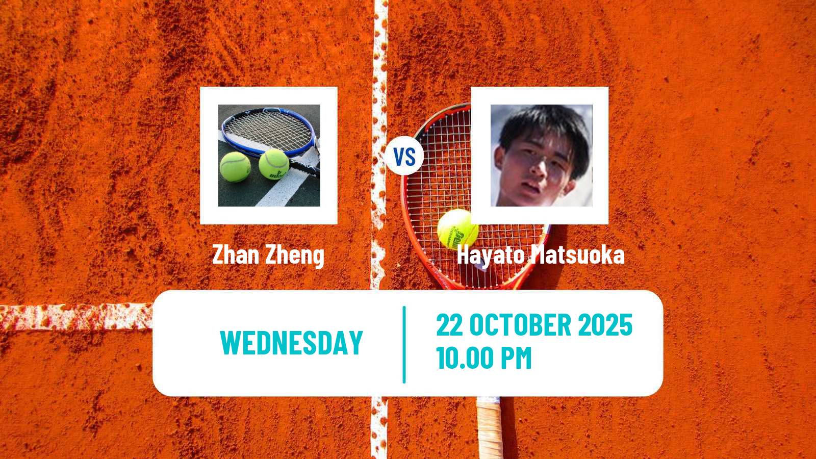Tennis ITF M25 Huzhou Men Zhan Zheng - Hayato Matsuoka
