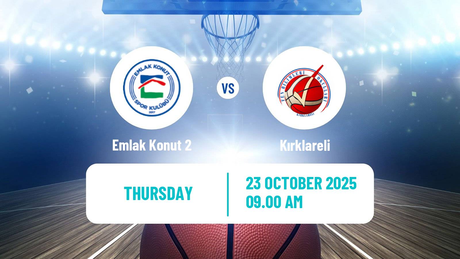 Basketball Turkish TKBL Women Emlak Konut 2 - Kırklareli