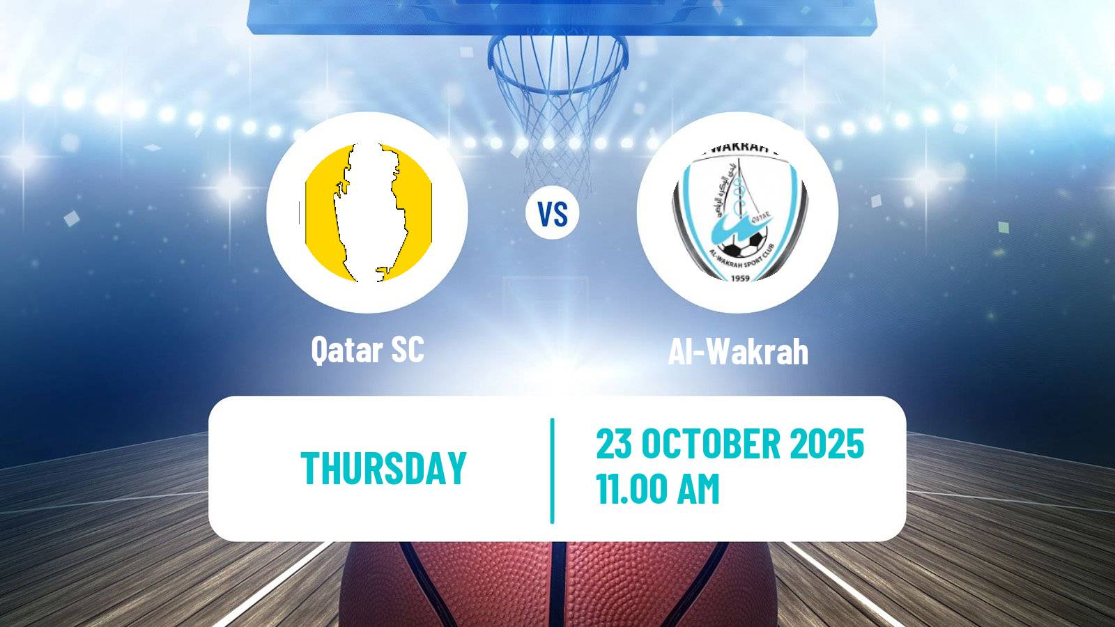 Basketball Qatar Basketball League Qatar SC - Al-Wakrah
