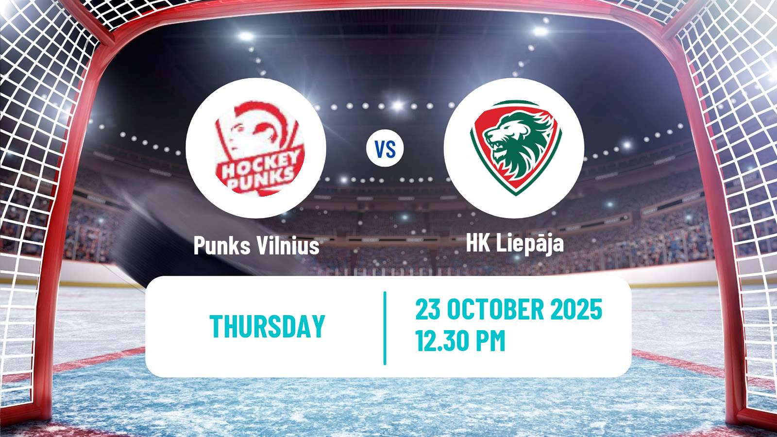 Hockey Latvian Hokeja Liga Punks Vilnius - Liepāja