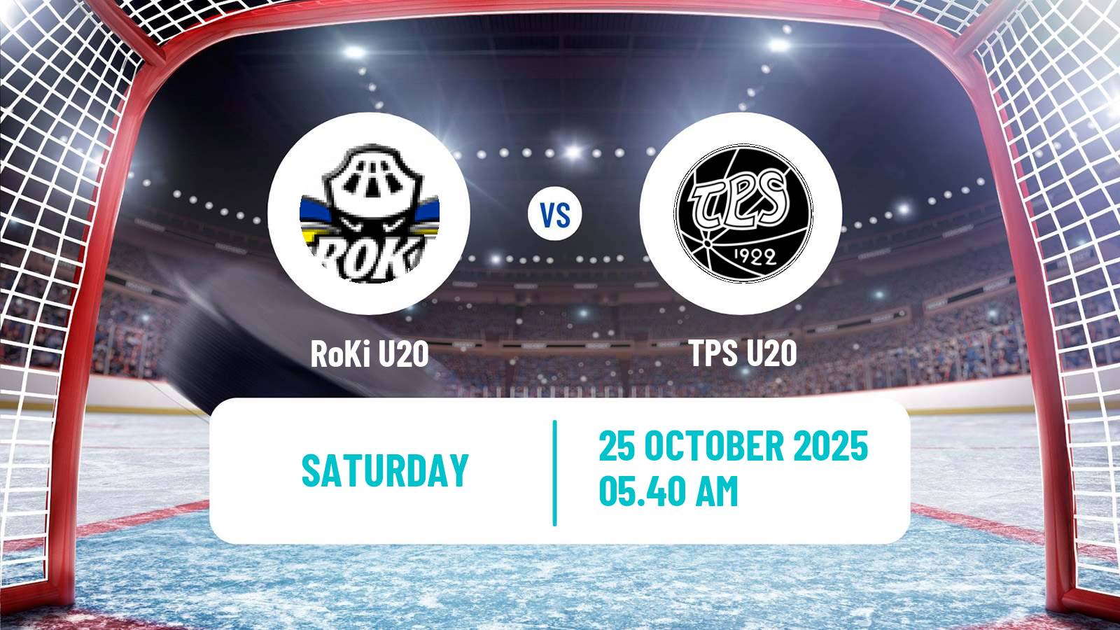 Hockey Finnish SM-sarja U20 RoKi U20 - TPS U20