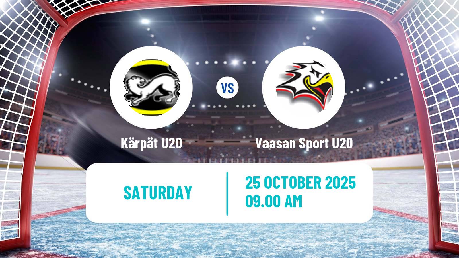 Hockey Finnish SM-sarja U20 Kärpät U20 - Vaasan Sport U20