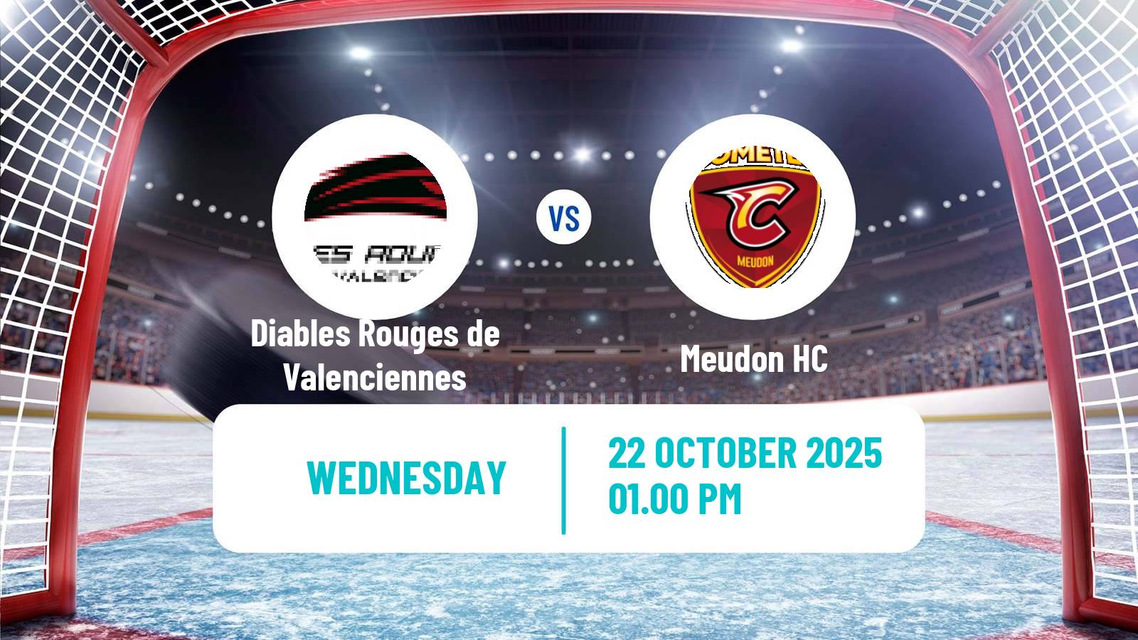 Hockey French Hockey Cup Diables Rouges de Valenciennes - Meudon