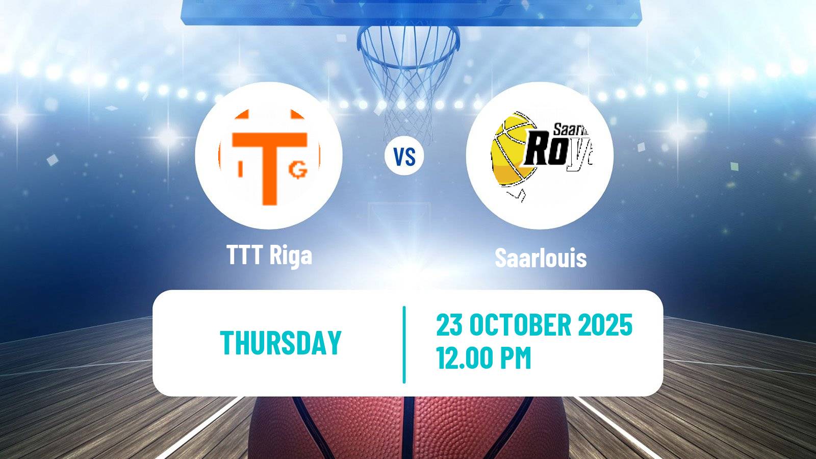 Basketball Eurocup Women TTT Riga - Saarlouis