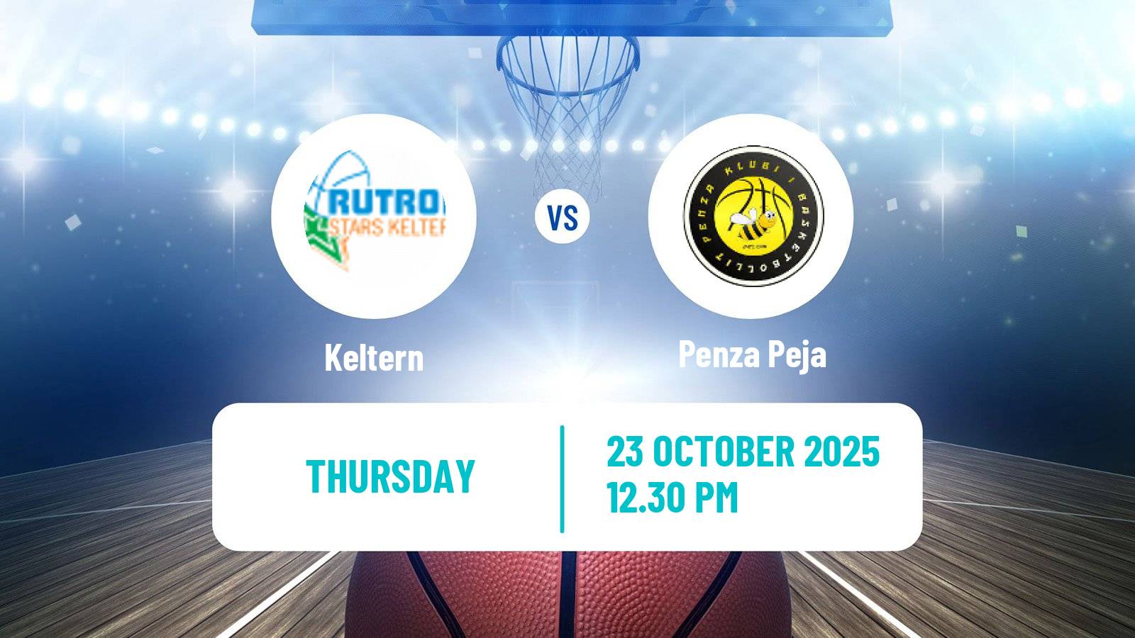 Basketball Eurocup Women Keltern - Penza Peja