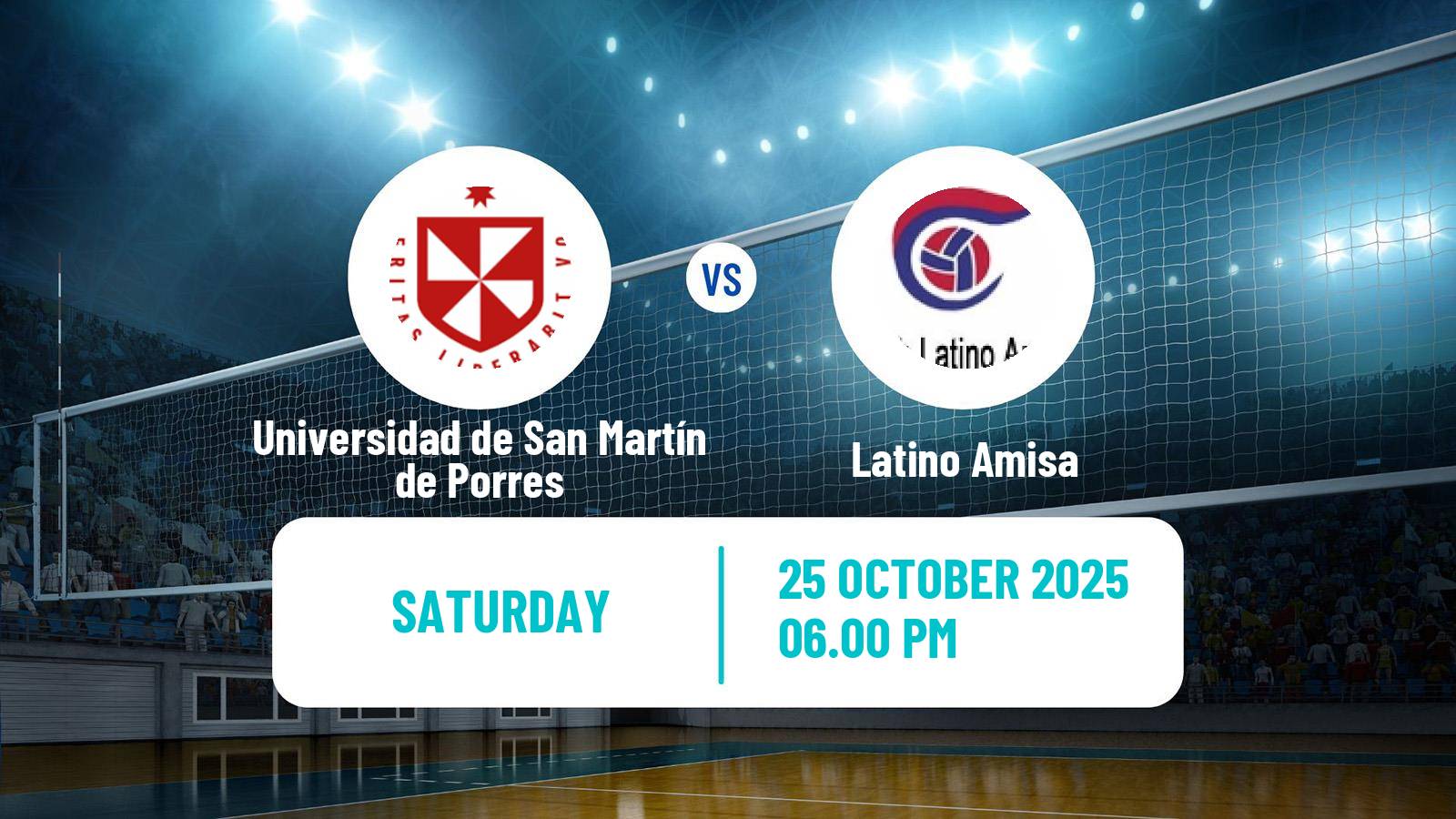 Volleyball Peruvian LNSV Women Universidad de San Martín de Porres - Latino Amisa