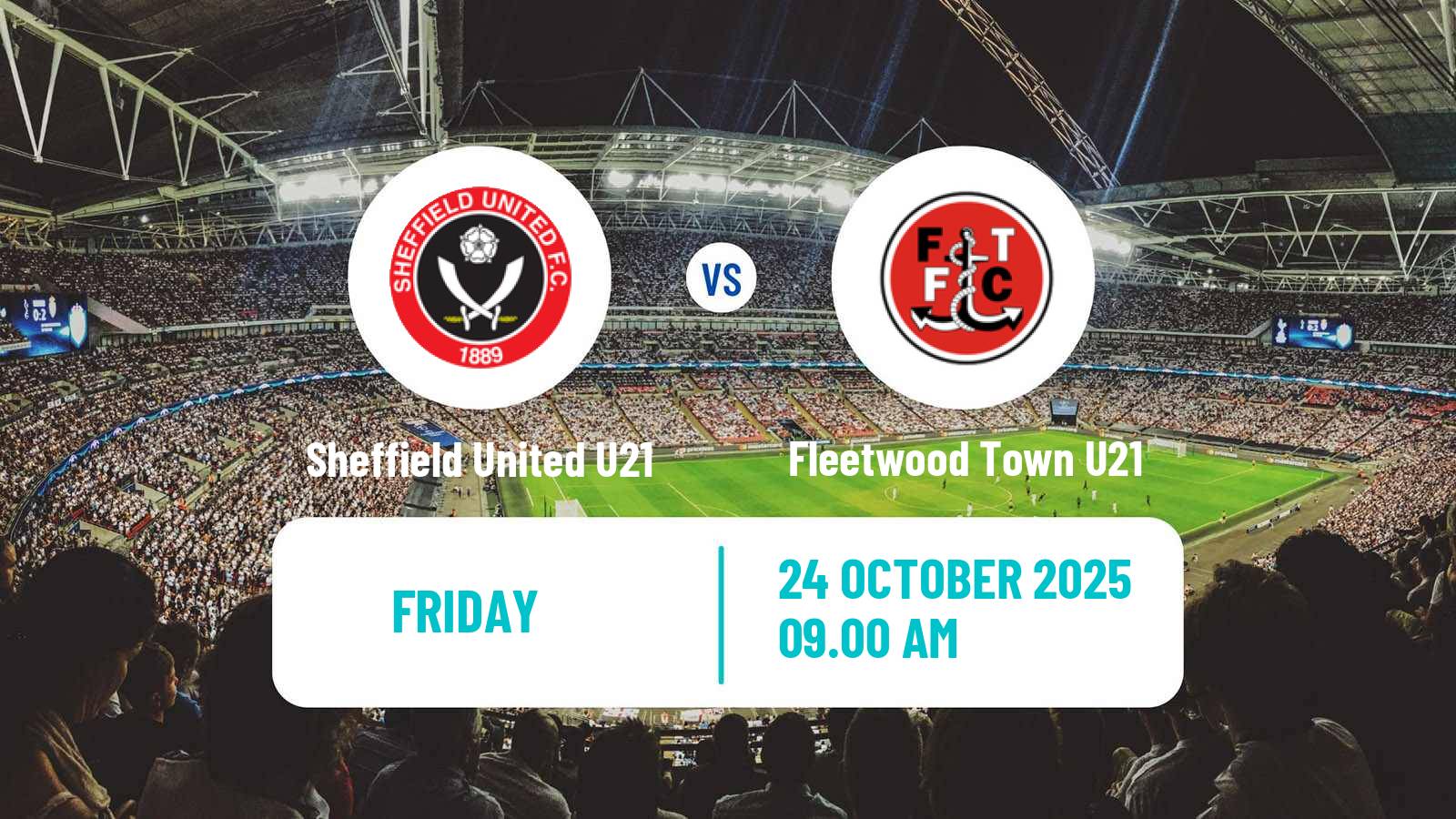 Football English Professional Development League Sheffield United U21 - Fleetwood Town U21