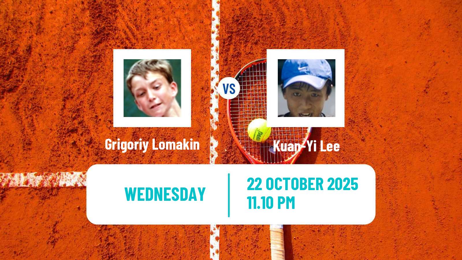 Tennis ITF M25 Huzhou Men Grigoriy Lomakin - Kuan-Yi Lee