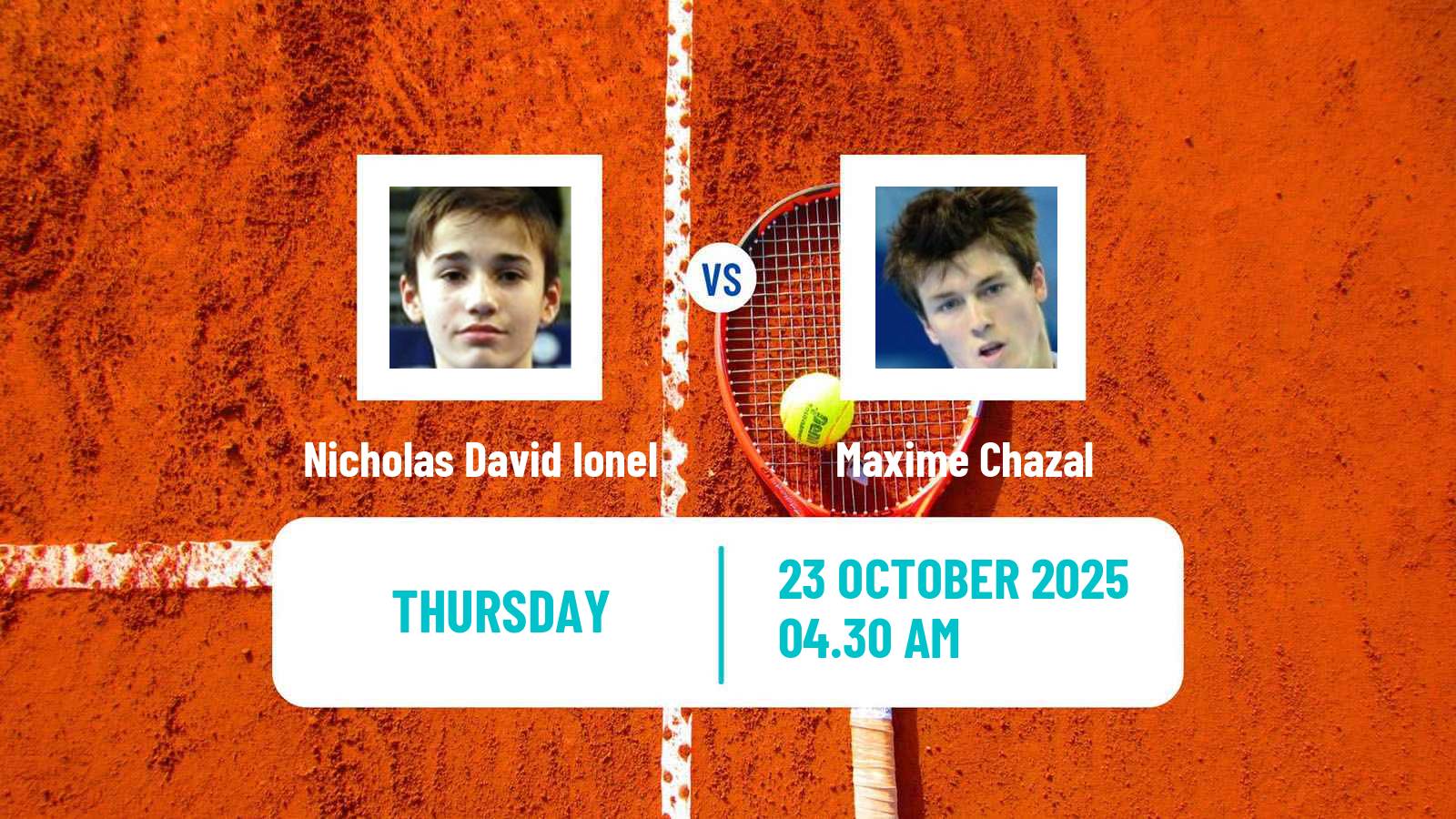 Tennis ITF M15 Bol Men Nicholas David Ionel - Maxime Chazal
