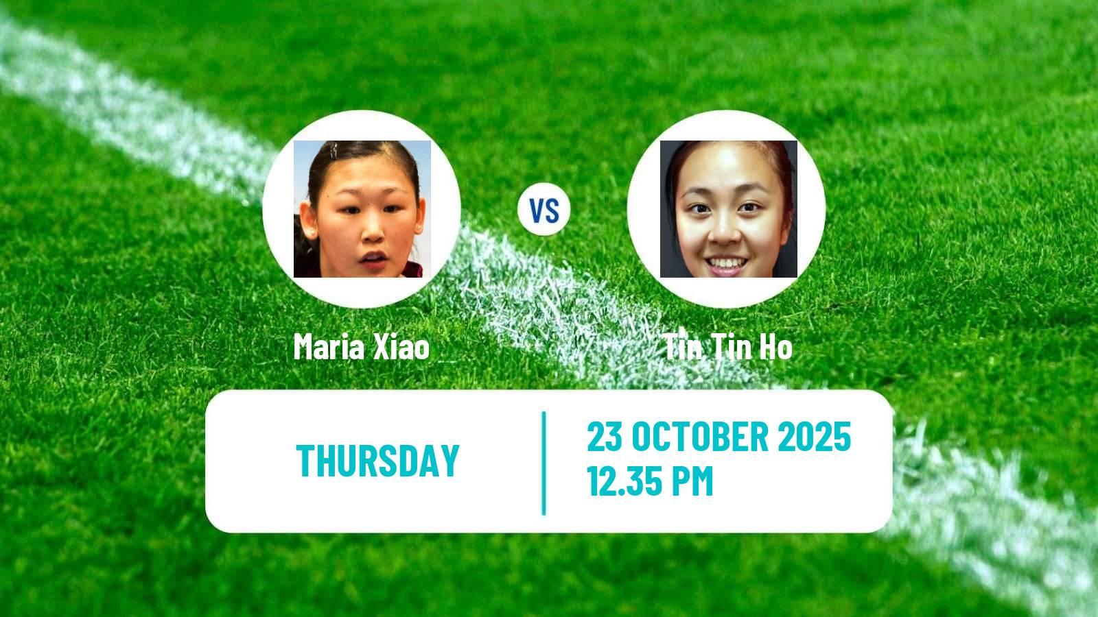 Table tennis Wtt Star Contender London Women Maria Xiao - Tin Tin Ho