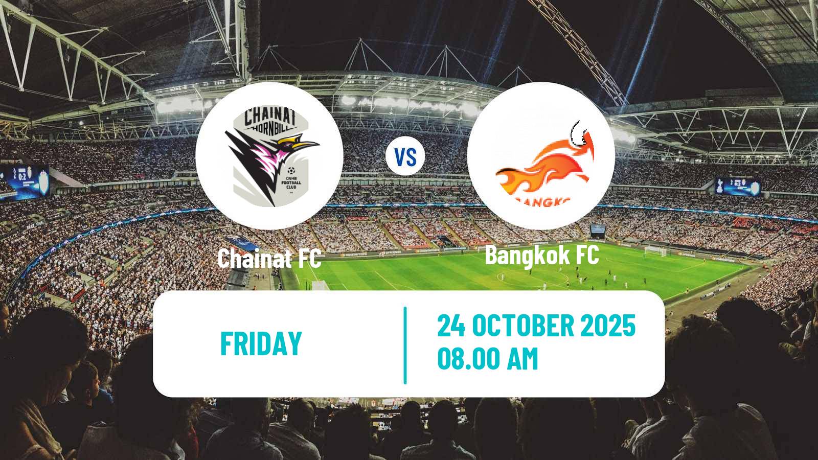 Football Thai League 2 Chainat - Bangkok FC