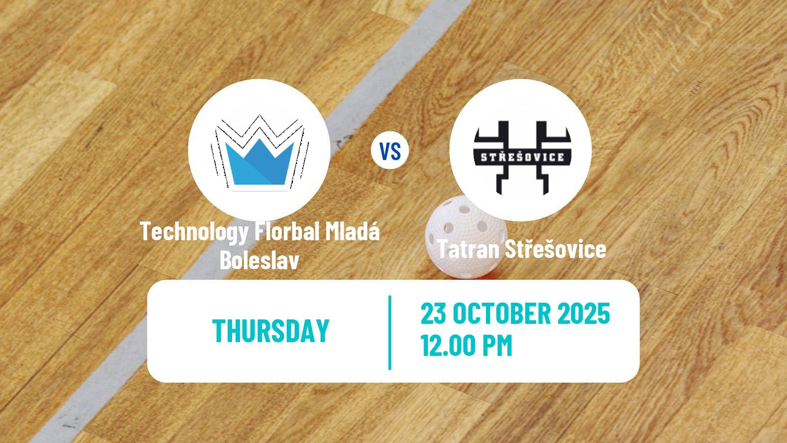 Floorball Czech Superliga Floorball Technology Florbal Mladá Boleslav - Tatran Střešovice