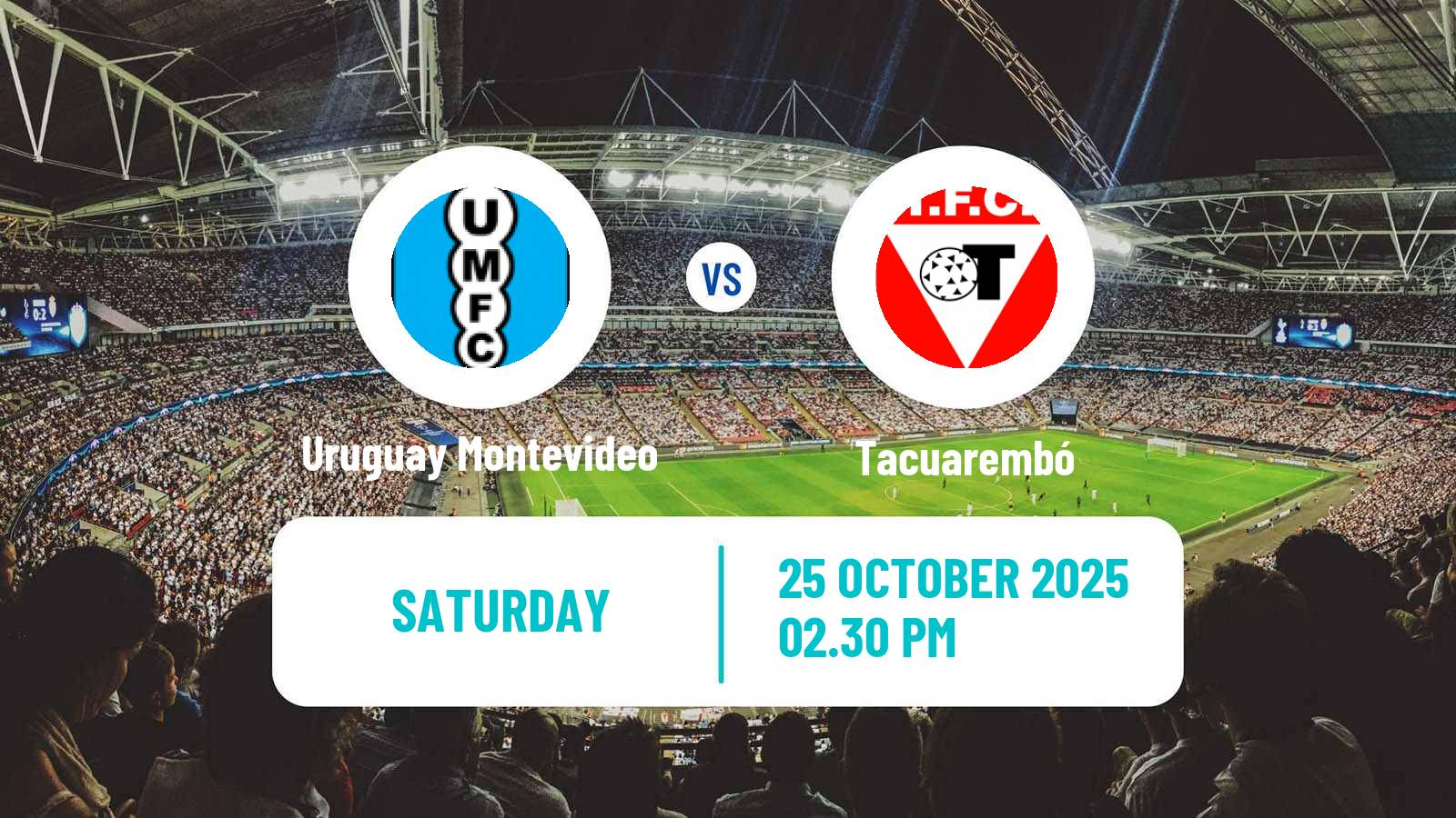 Football Uruguayan Segunda Division Uruguay Montevideo - Tacuarembó