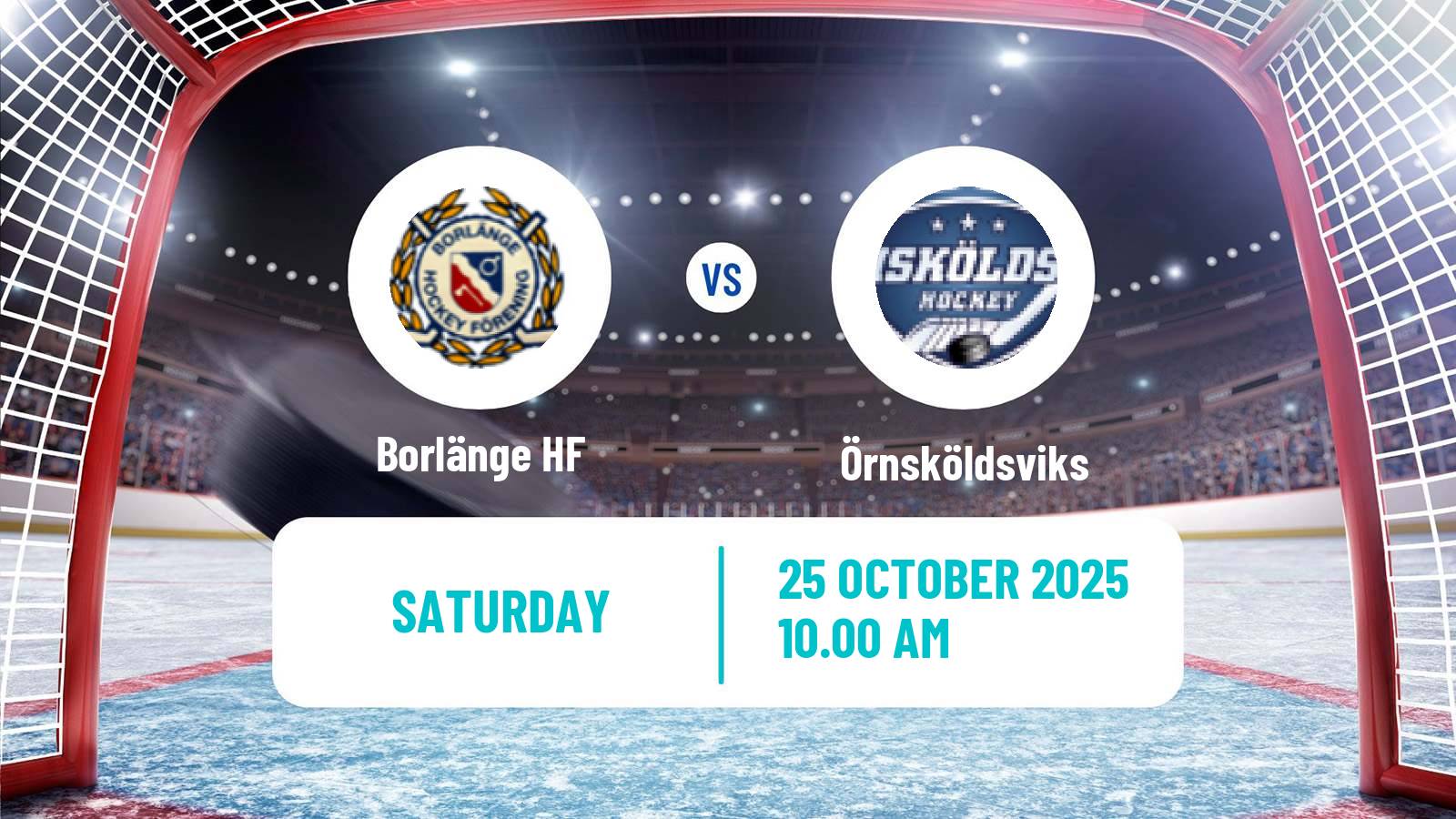 Hockey Swedish HockeyEttan Norra Borlänge - Örnsköldsviks