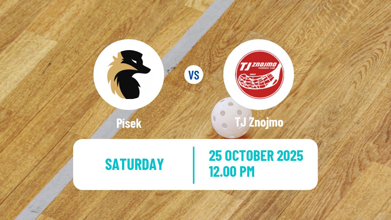 Floorball Czech 1 Liga Floorball Písek - Znojmo