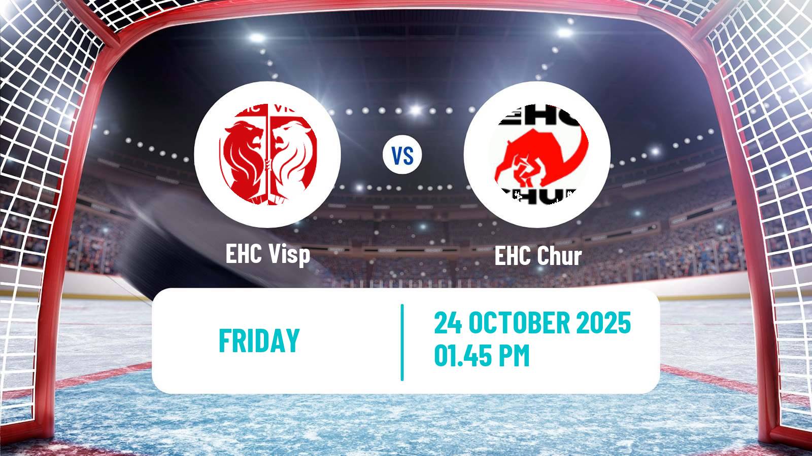 Hockey Swiss League Hockey Visp - Chur