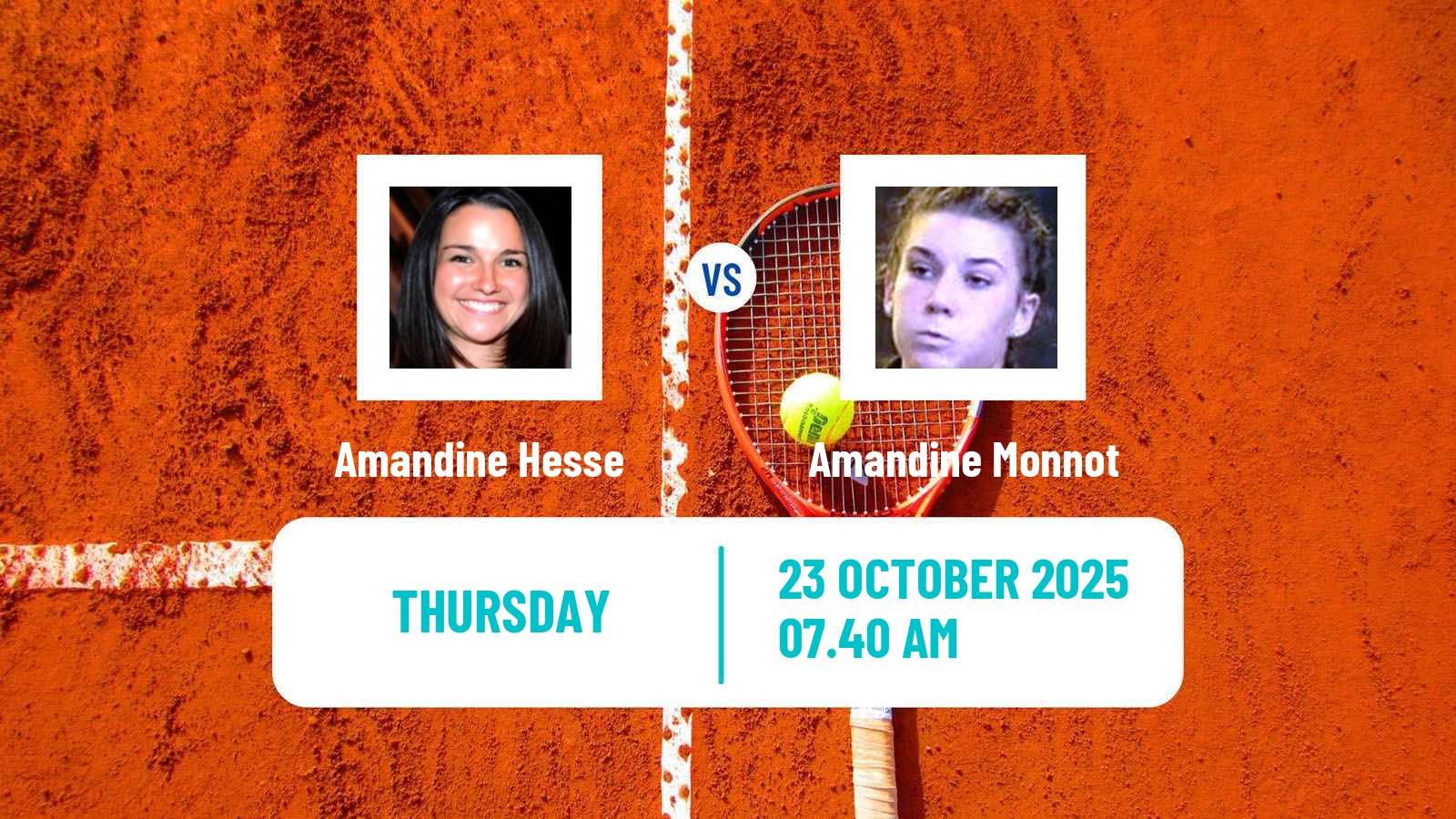 Tennis ITF W75 Poitiers Women Amandine Hesse - Amandine Monnot