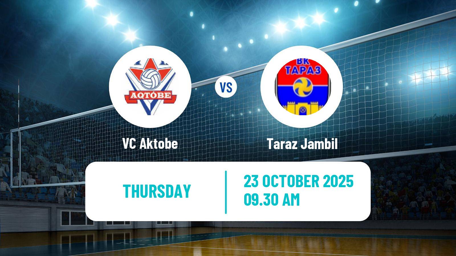 Volleyball Kazakh National League Volleyball Aktobe - Taraz Jambil