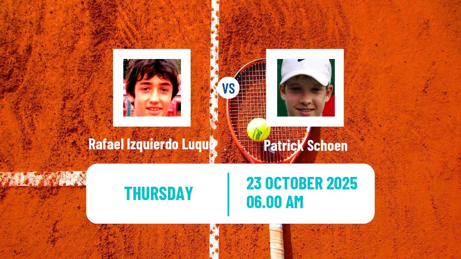 Tennis ITF M25 Sintra Men Rafael Izquierdo Luque - Patrick Schoen