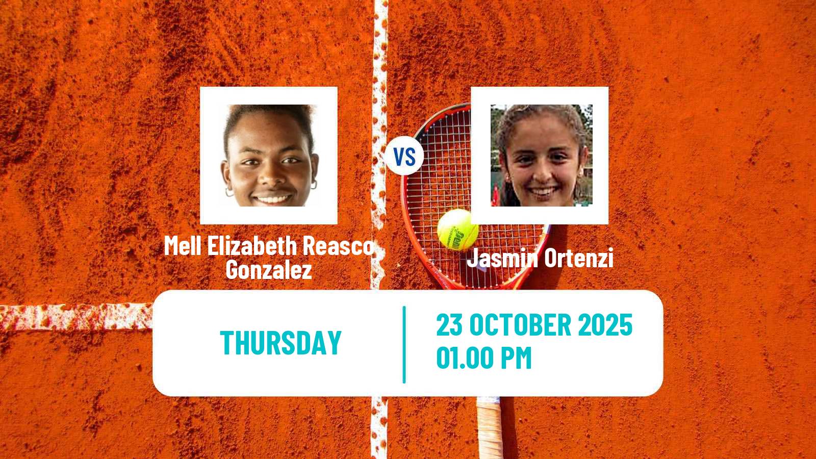 Tennis ITF W50 Ibague Women Mell Elizabeth Reasco Gonzalez - Jasmin Ortenzi