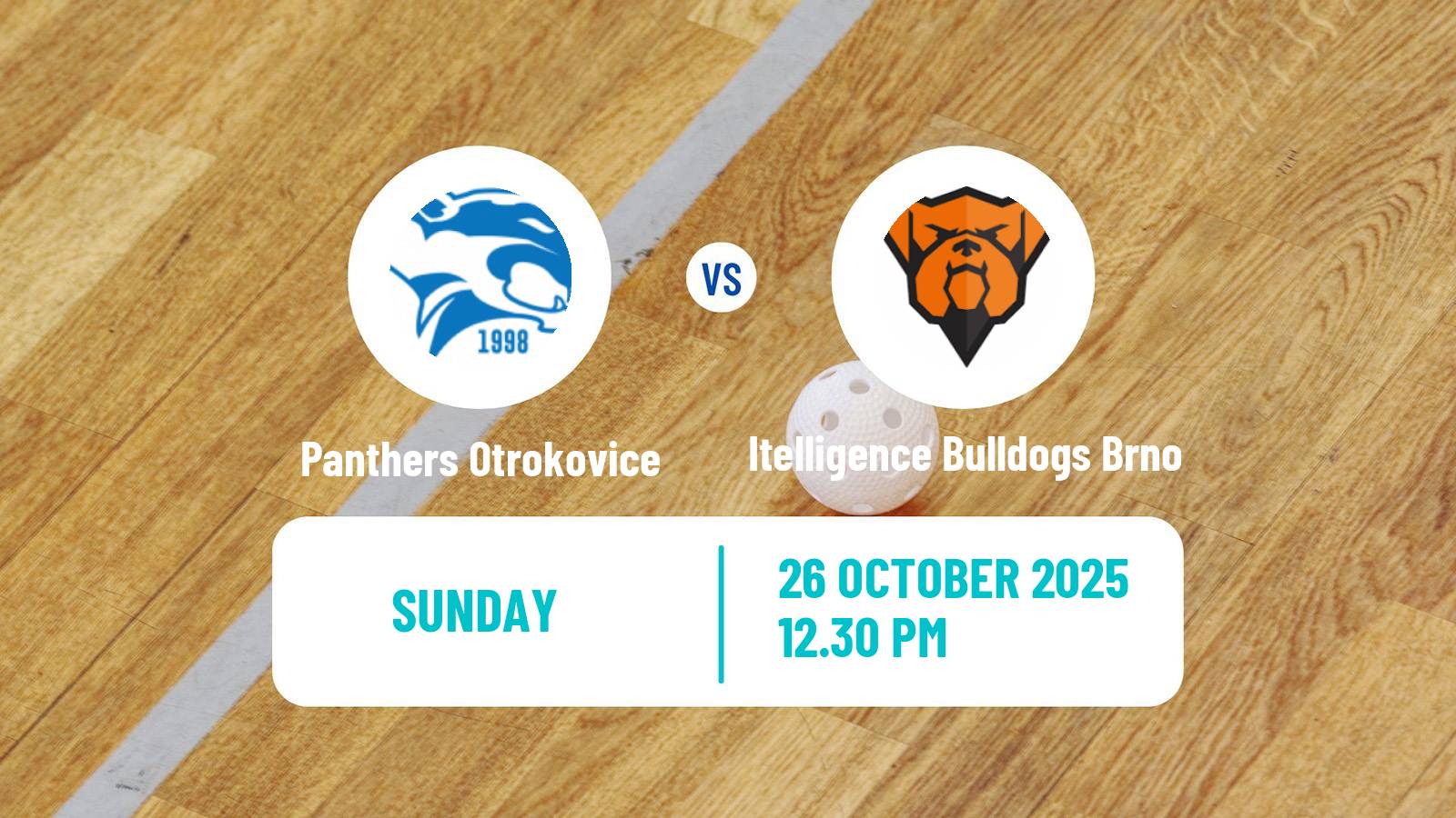 Floorball Czech 1 Liga Floorball Panthers Otrokovice - Itelligence Bulldogs Brno