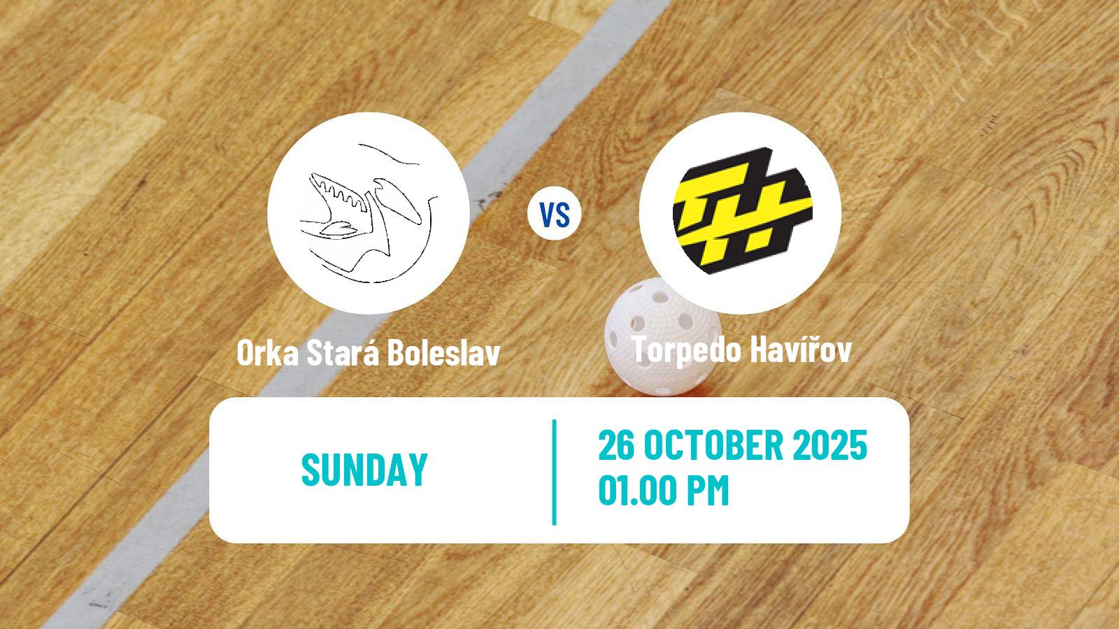 Floorball Czech 1 Liga Floorball Orka Stará Boleslav - Torpedo Havířov