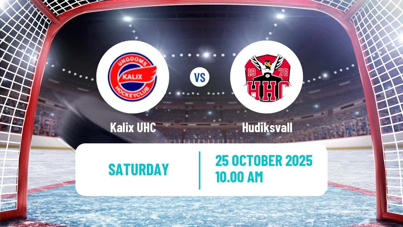 Hockey Swedish HockeyEttan Norra Kalix - Hudiksvall