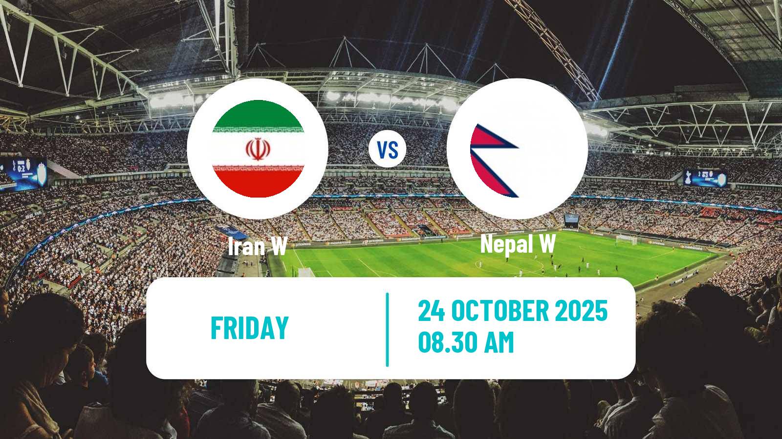 Football Friendly International Women Iran W - Nepal W