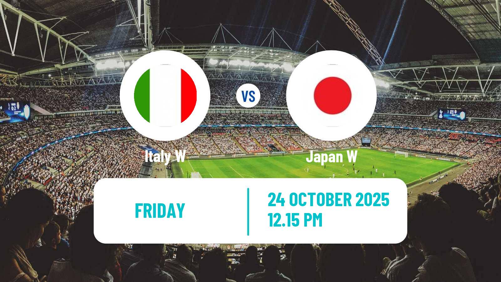 Football Friendly International Women Italy W - Japan W