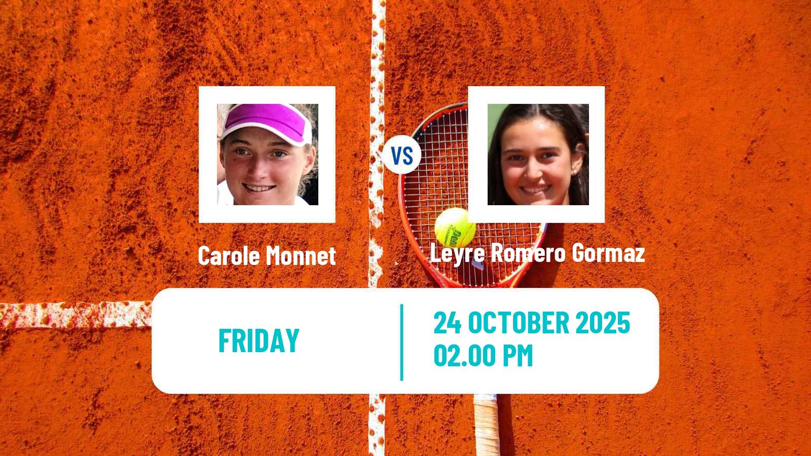 Tennis Florianopolis Challenger Women Carole Monnet - Leyre Romero Gormaz