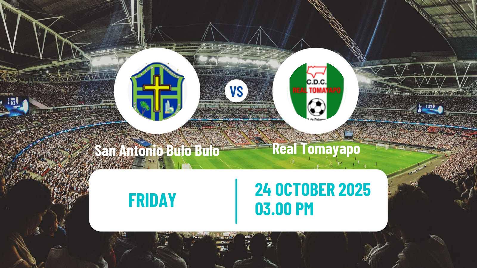 Football Bolivian League Cup San Antonio Bulo Bulo - Real Tomayapo