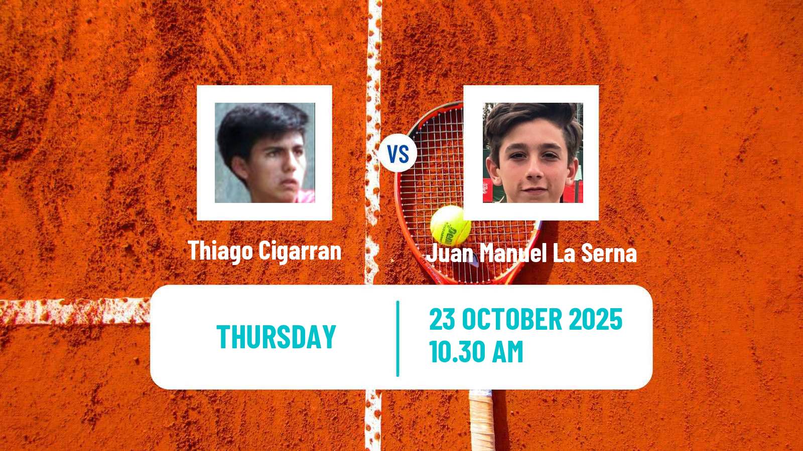 Tennis ITF M15 Santiago 6 Men Thiago Cigarran - Juan Manuel La Serna