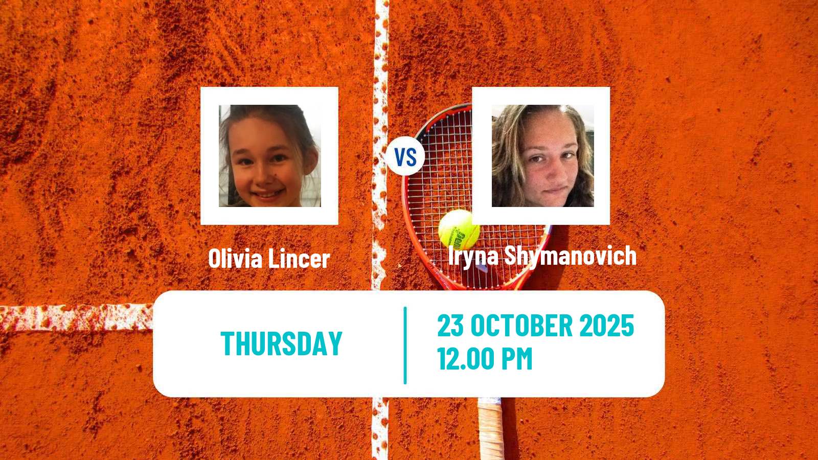 Tennis ITF W100 Tyler Tx Women Olivia Lincer - Iryna Shymanovich