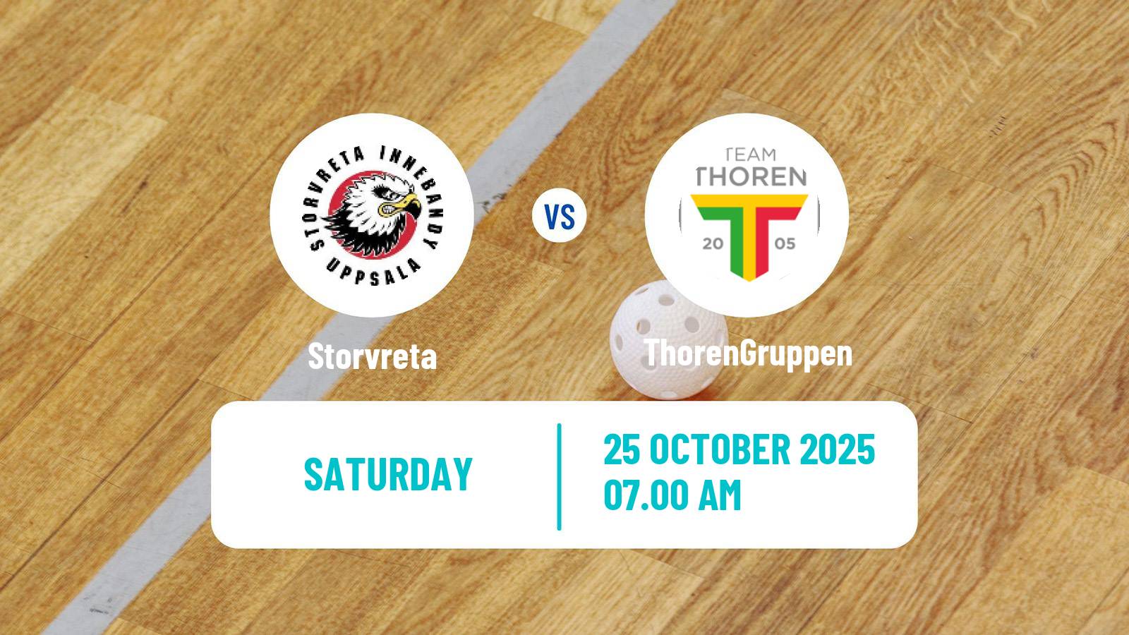 Floorball Swedish Superligan Floorball Women Storvreta - ThorenGruppen
