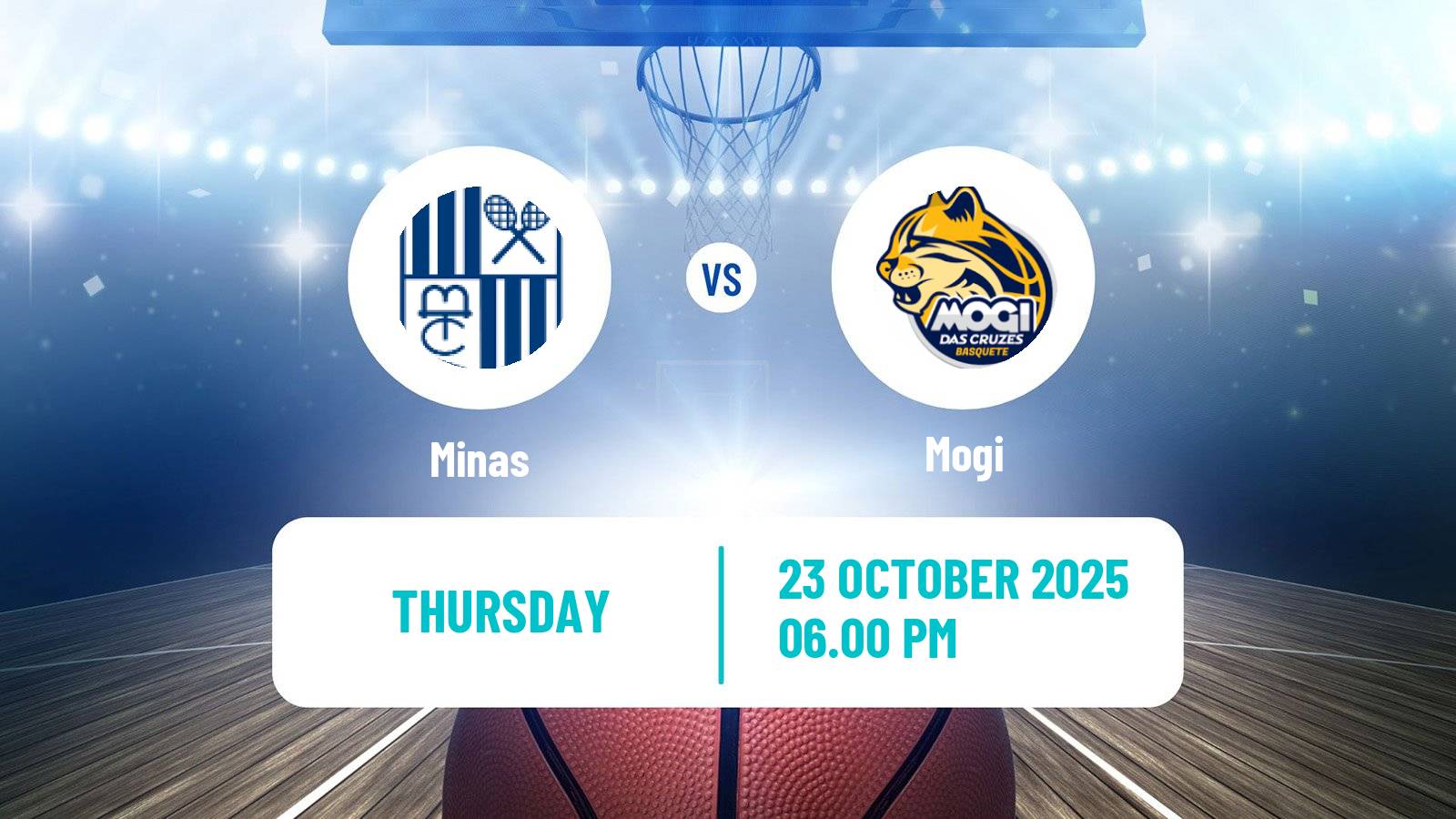 Basketball Brazilian NBB Minas - Mogi