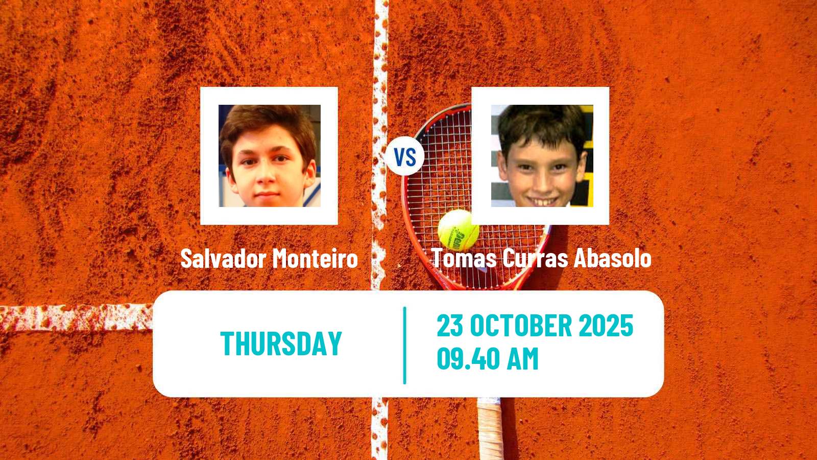 Tennis ITF M25 Sintra Men Salvador Monteiro - Tomas Curras Abasolo