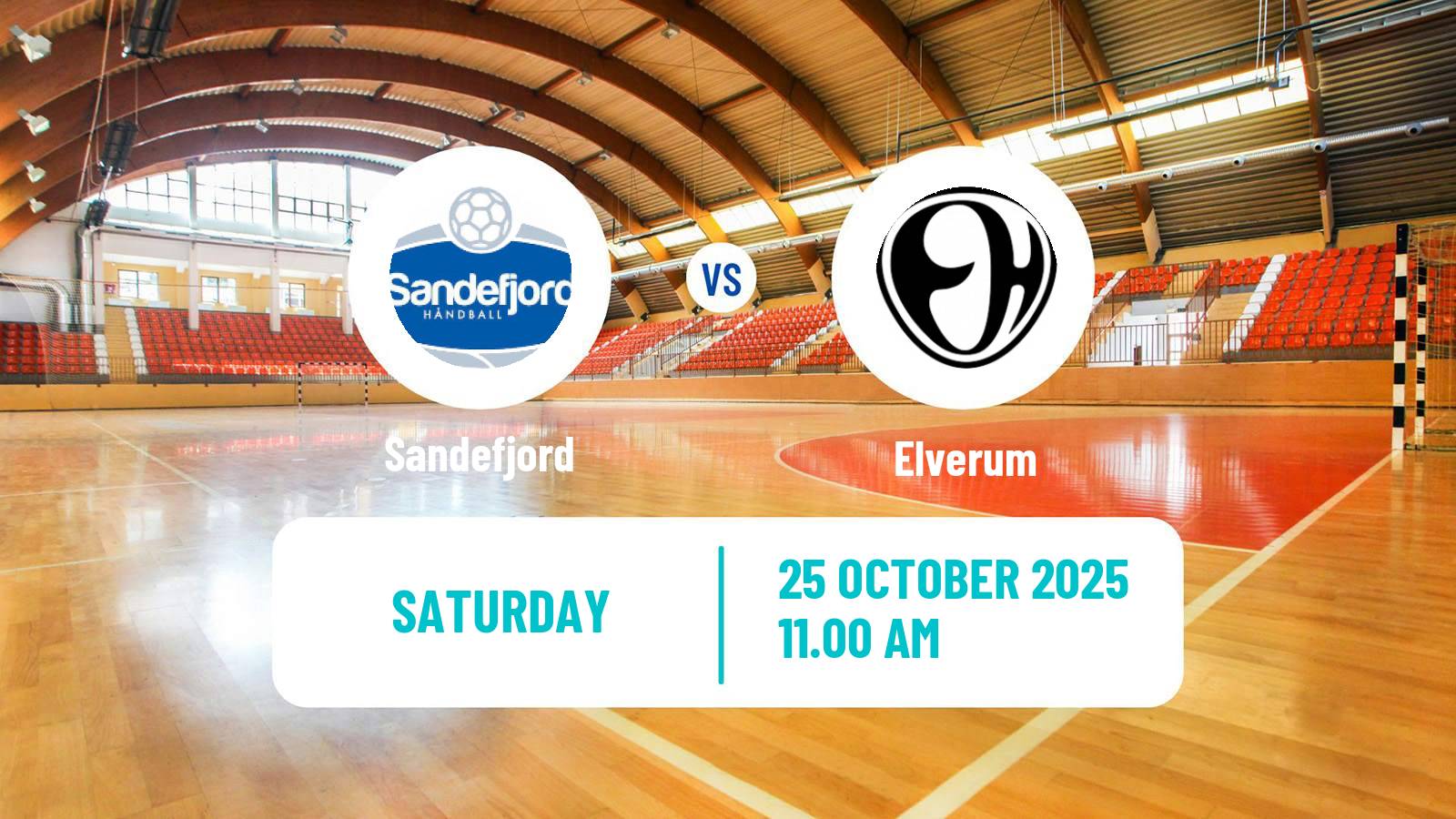 Handball Norwegian Eliteserien Handball Sandefjord - Elverum