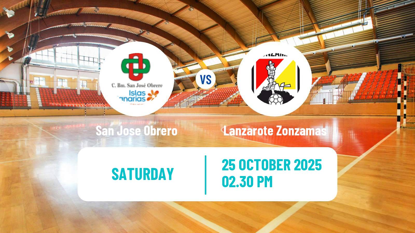 Handball Spanish División de Honor Handball Women San Jose Obrero - Lanzarote Zonzamas