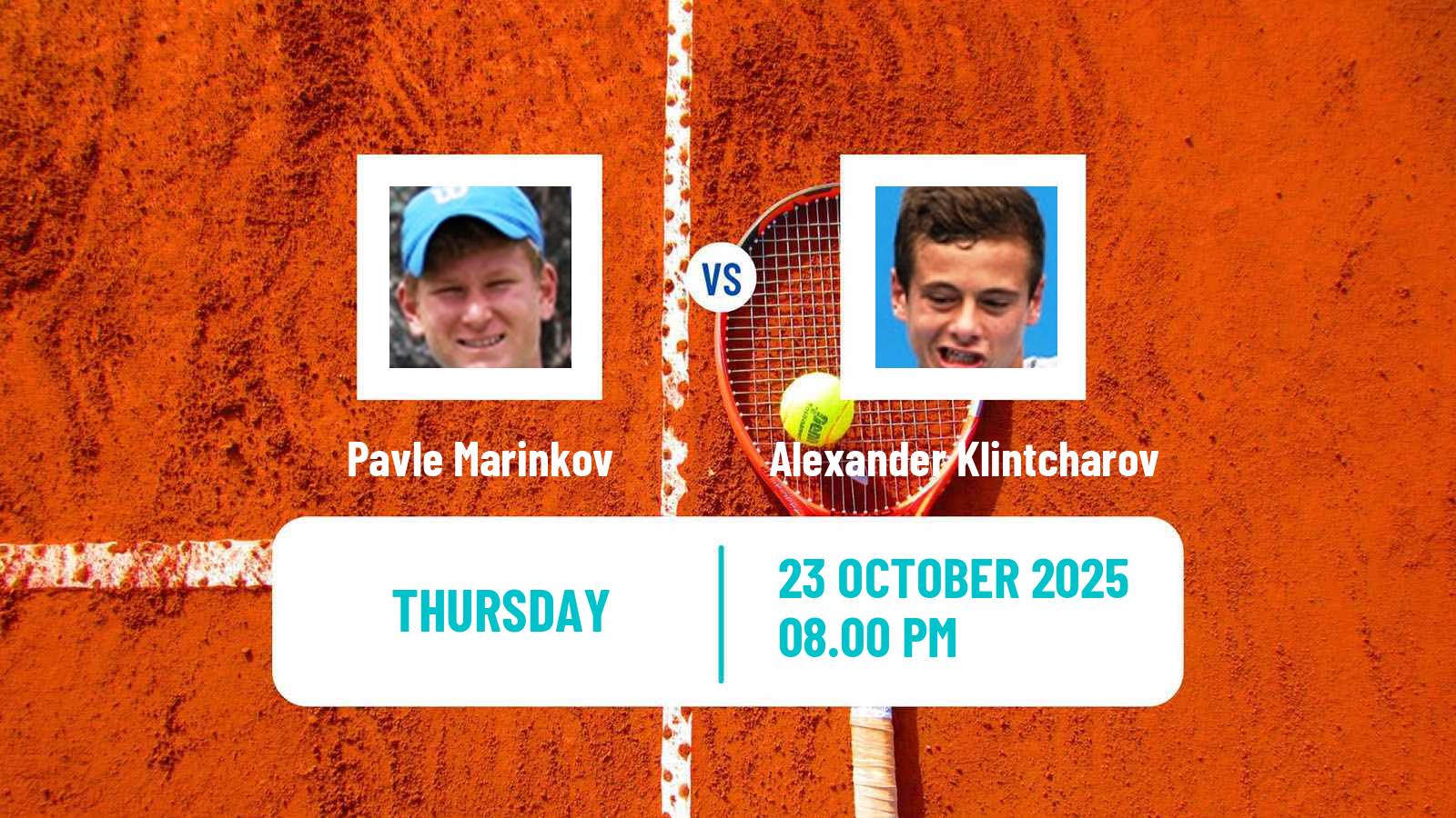Tennis ITF M25 Brisbane Men Pavle Marinkov - Alexander Klintcharov